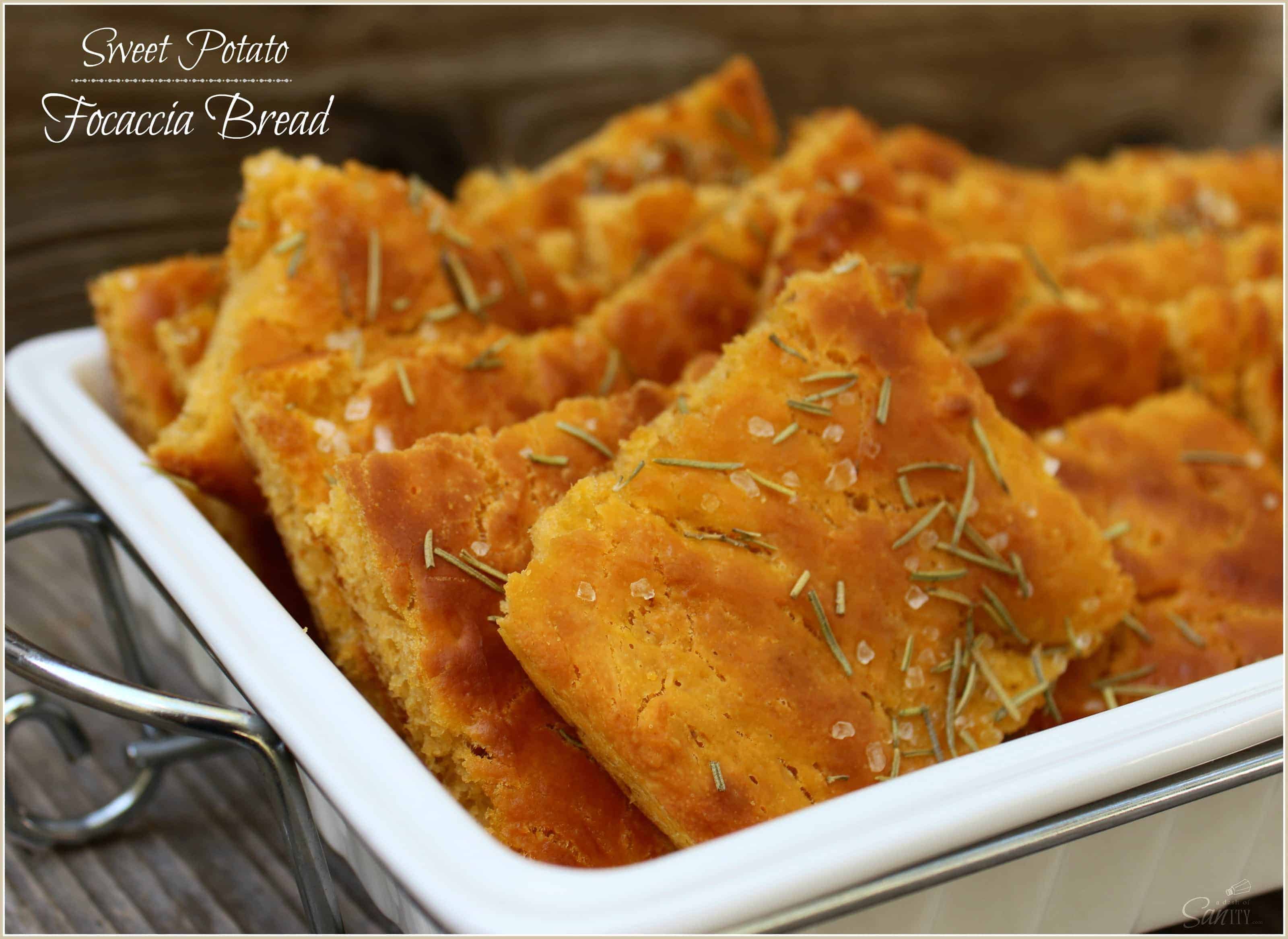 Sweet Potato Focaccia Bread-image
