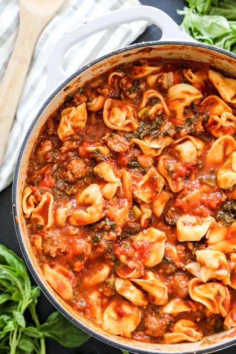 Tuscan Tortellini Soup