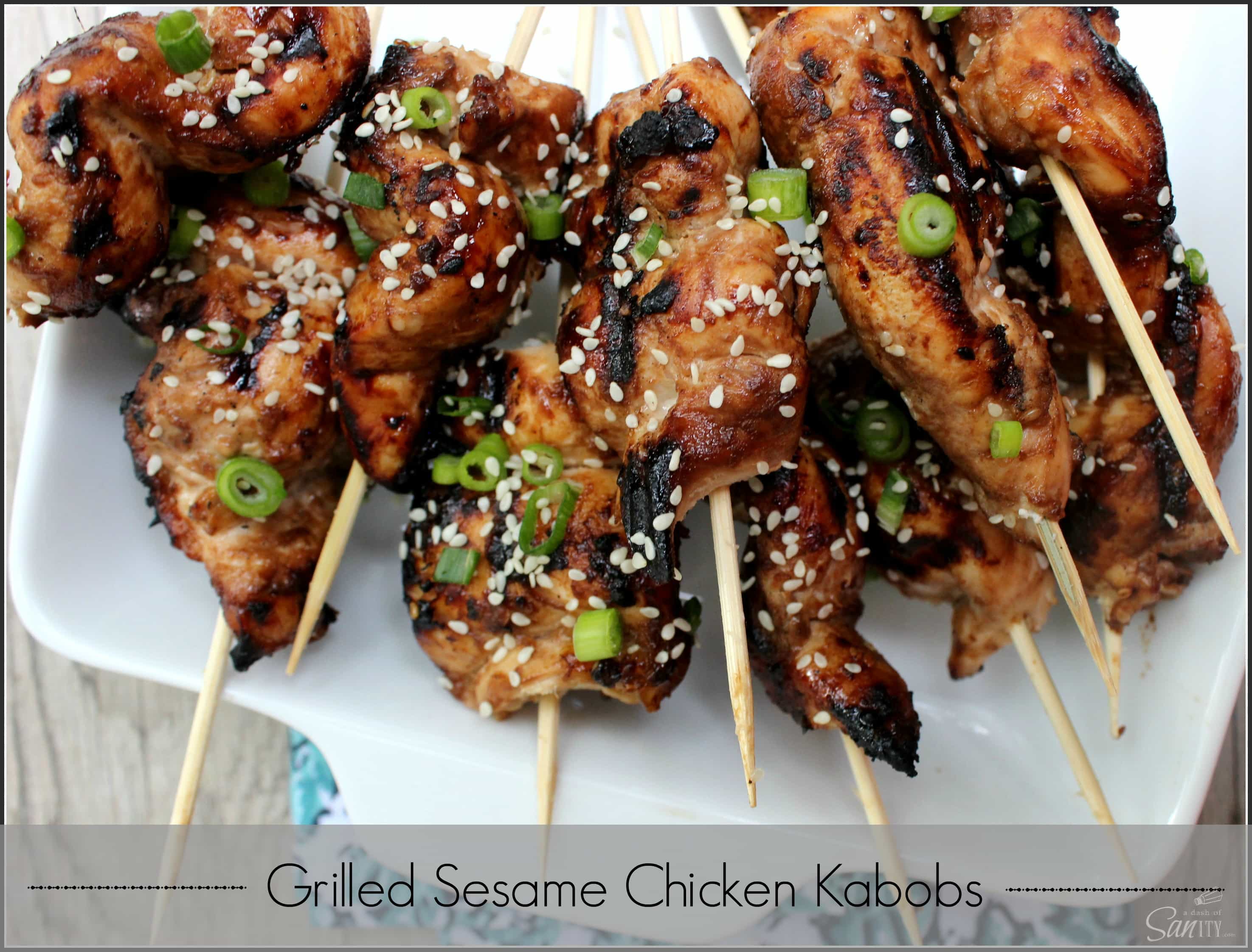 Skewered Sesame Chicken