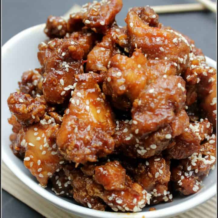 “TakeOut” Sesame Ginger Chicken Dash of Sanity