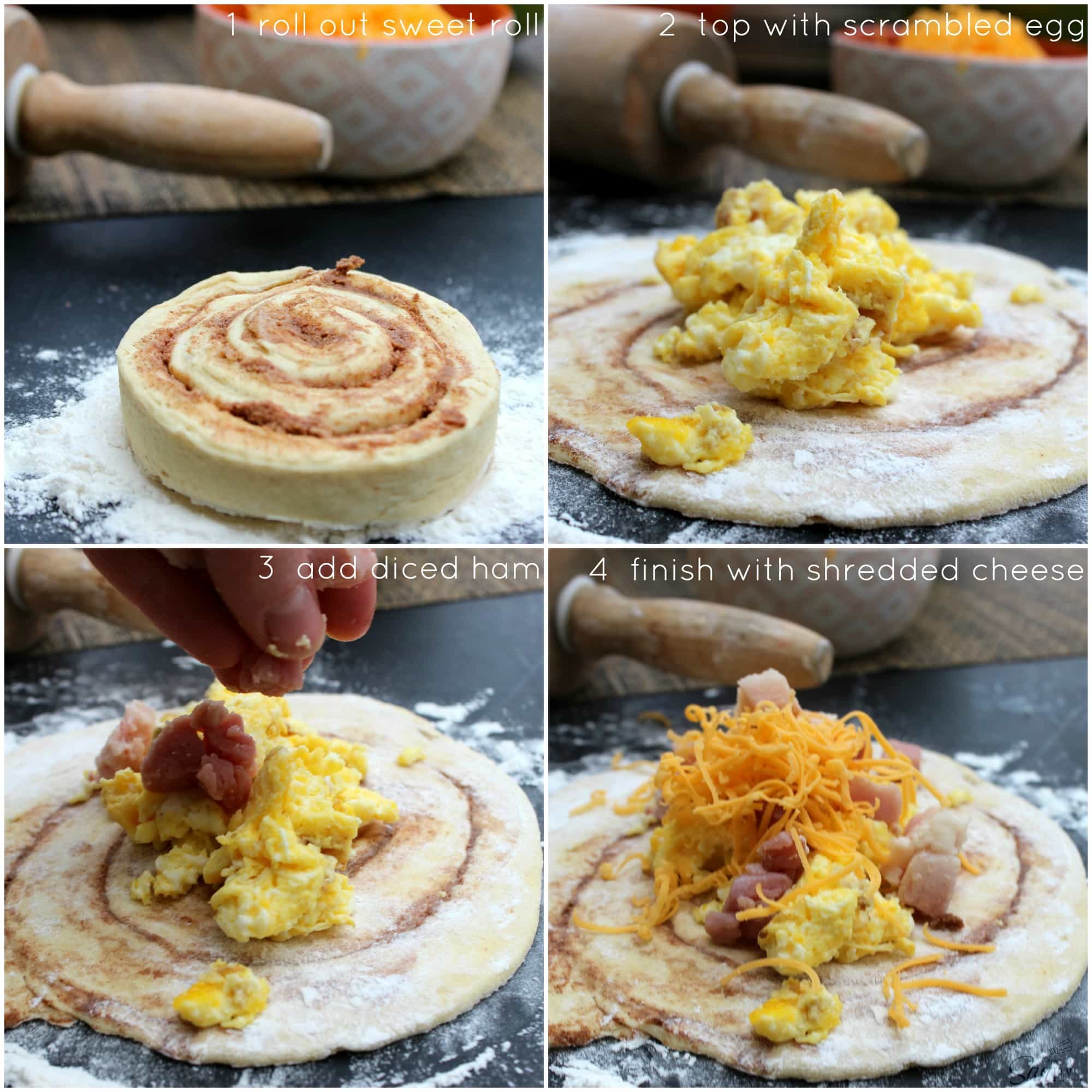 Breakfast-Roll-Ups-Steps-1-4-1 - Dash of Sanity