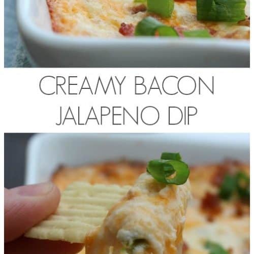 Creamy Bacon Jalapeno Dip