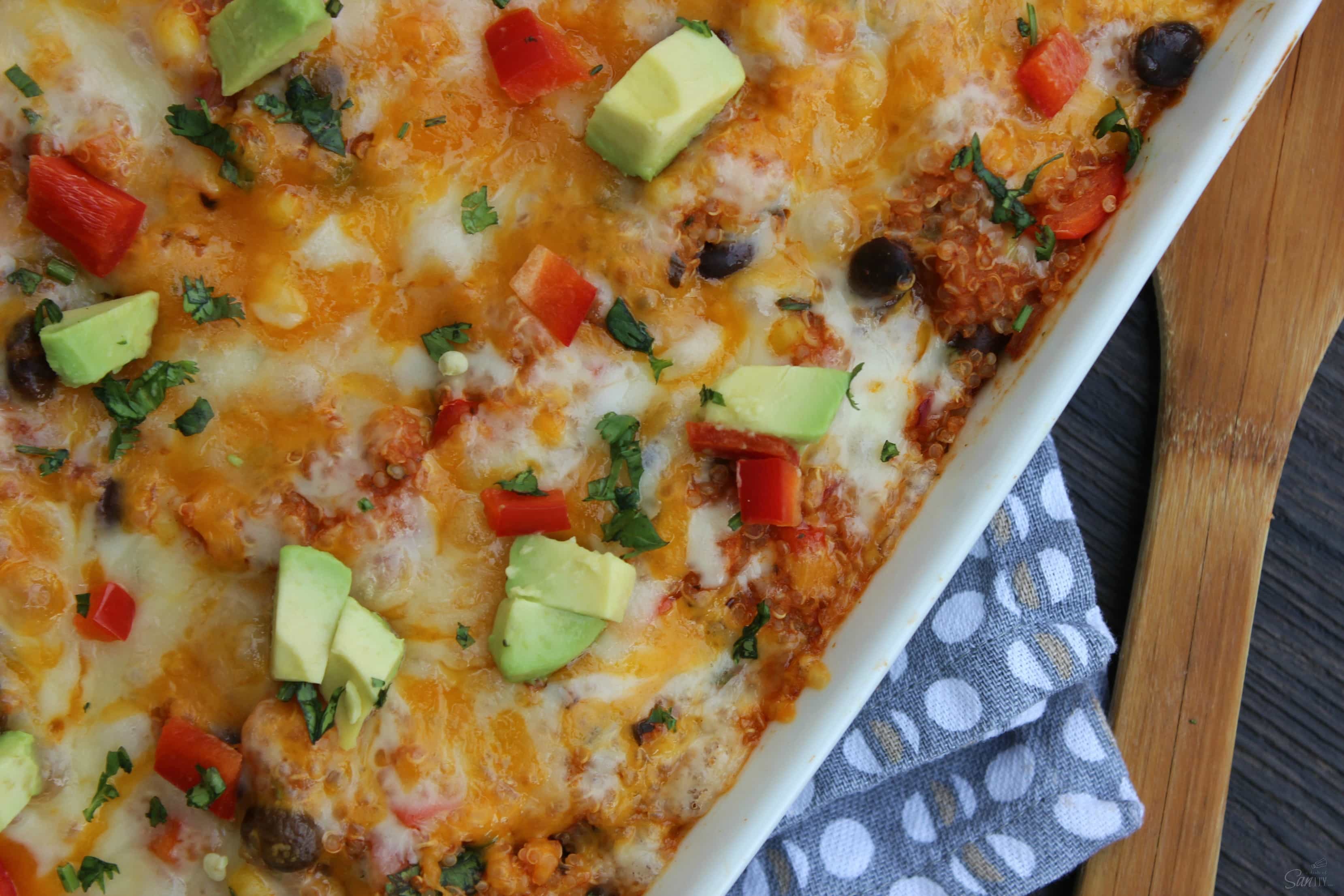 Mexican Quinoa Bake main Dash of Sanity