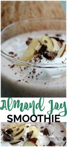 Almond Joy Smoothie pinterest image