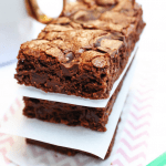 COPYCAT STARBUCKS DOUBLE CHOCOLATE BROWNIES these decadent brownies are rich, soft and chewy, tasting even better made at home.