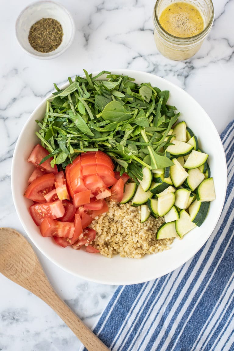 Italian Quinoa Salad Dash of Sanity