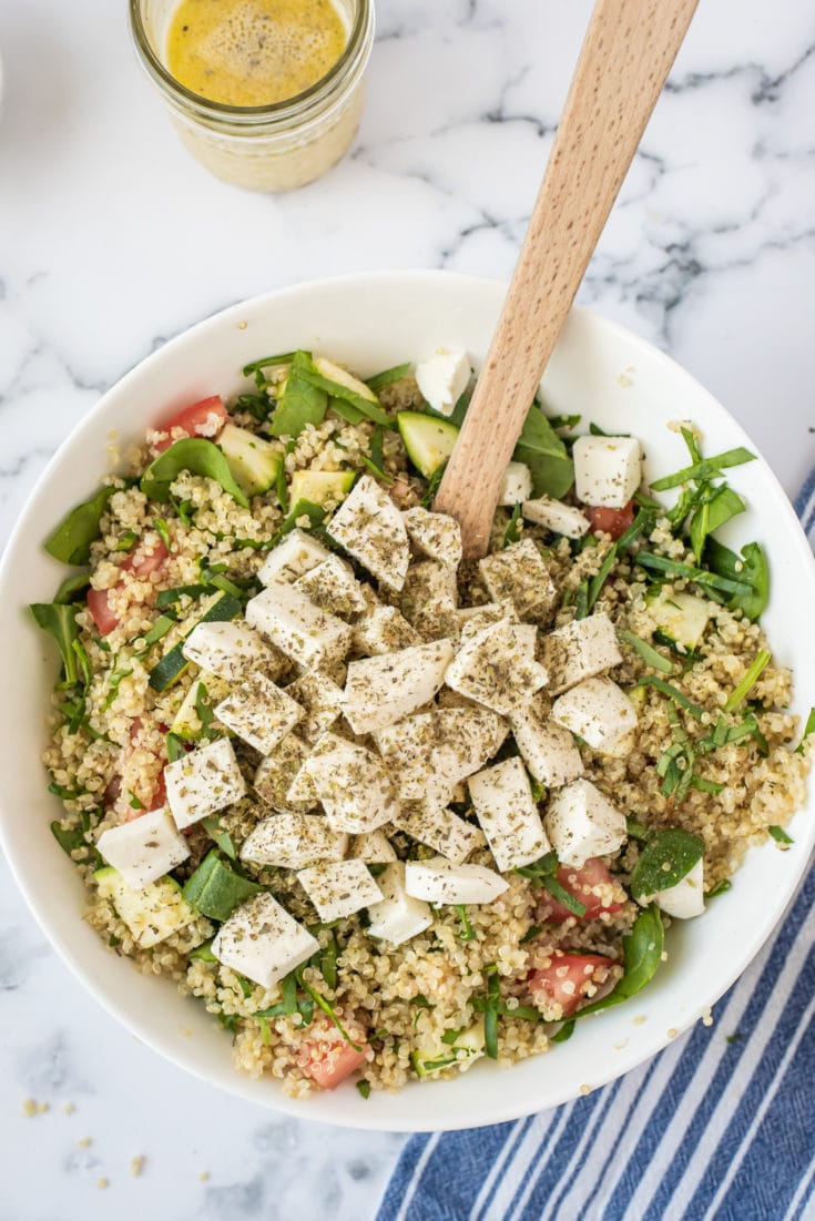 Italian Quinoa Salad Dash of Sanity