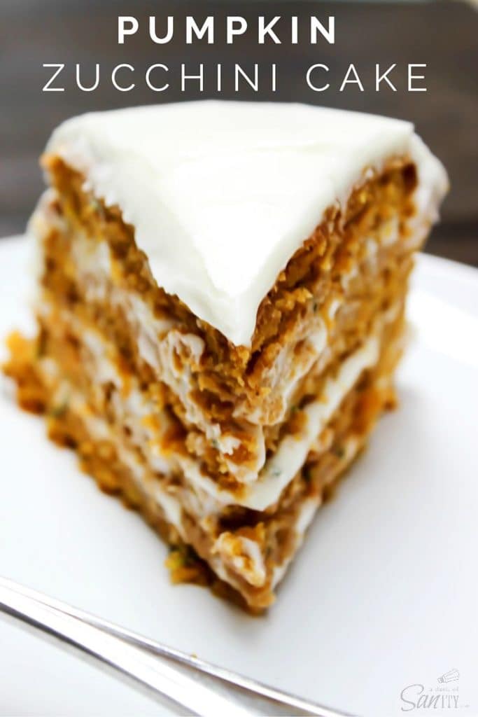 Layered Pumpkin Zucchini Cake Pin