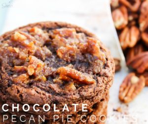 Chocolate Pecan Pie Cookies
