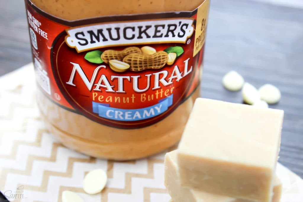 White Chocolate Peanut Butter Fudge SMUCKERS Dash of Sanity