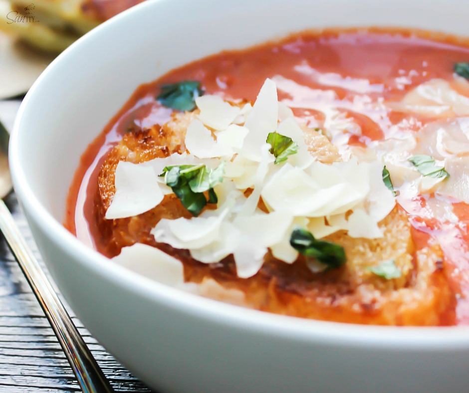 Secret Ingredient Healthy Tomato Basil Soup – A Simple Palate