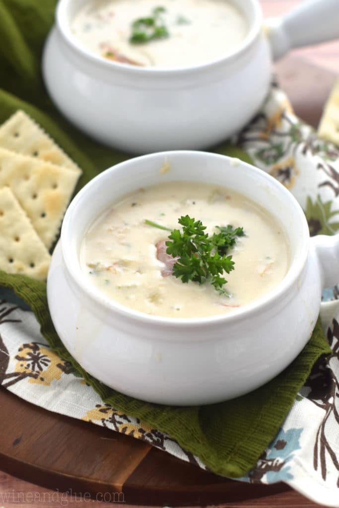 New England Clam Chowder - Wine and Glue