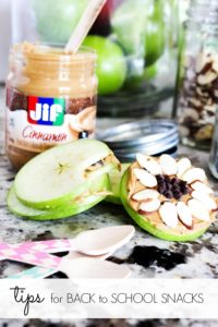 Tips for Back to School Snacks & Apple Sandwiches
