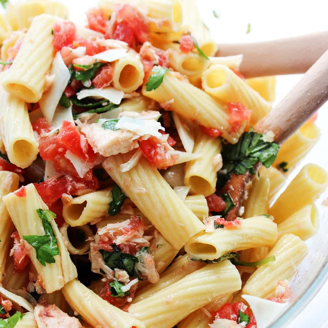 Seafood Margherita Pasta FB A Dash of Sanity