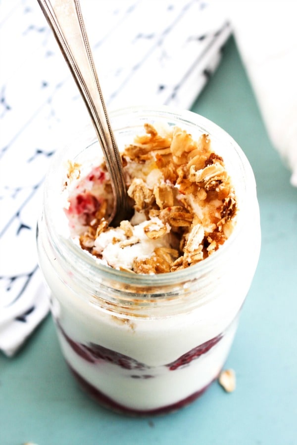 Sweet Quark & Berry Parfait SPOON Dash of Sanity