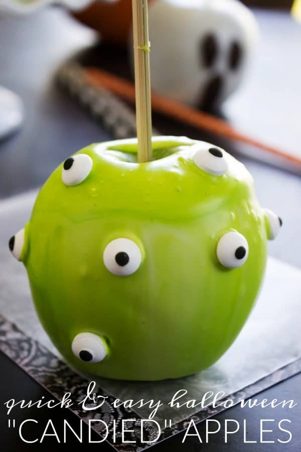 Decorated Candy Apples For Halloween 2022 - Diy Halloween 2022