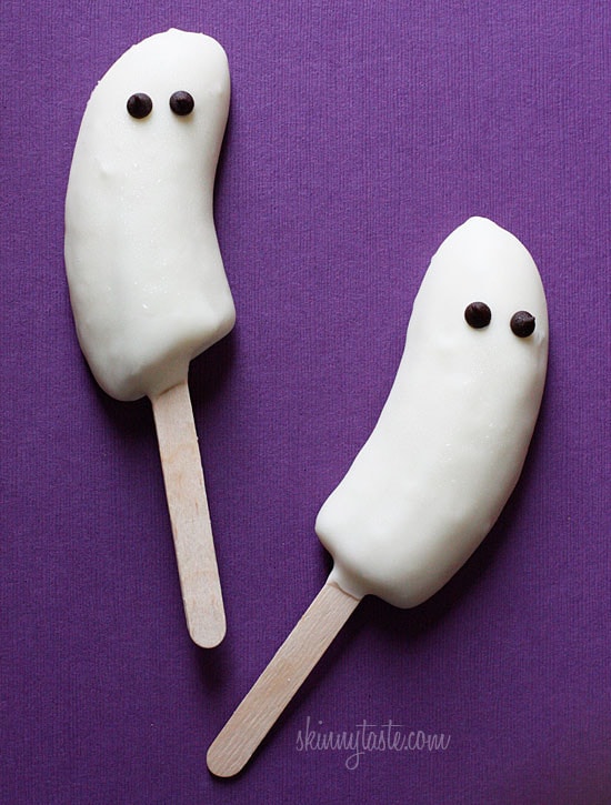 banana ghost pops.