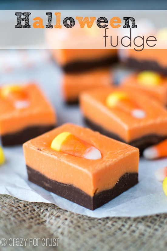 halloween fudge.