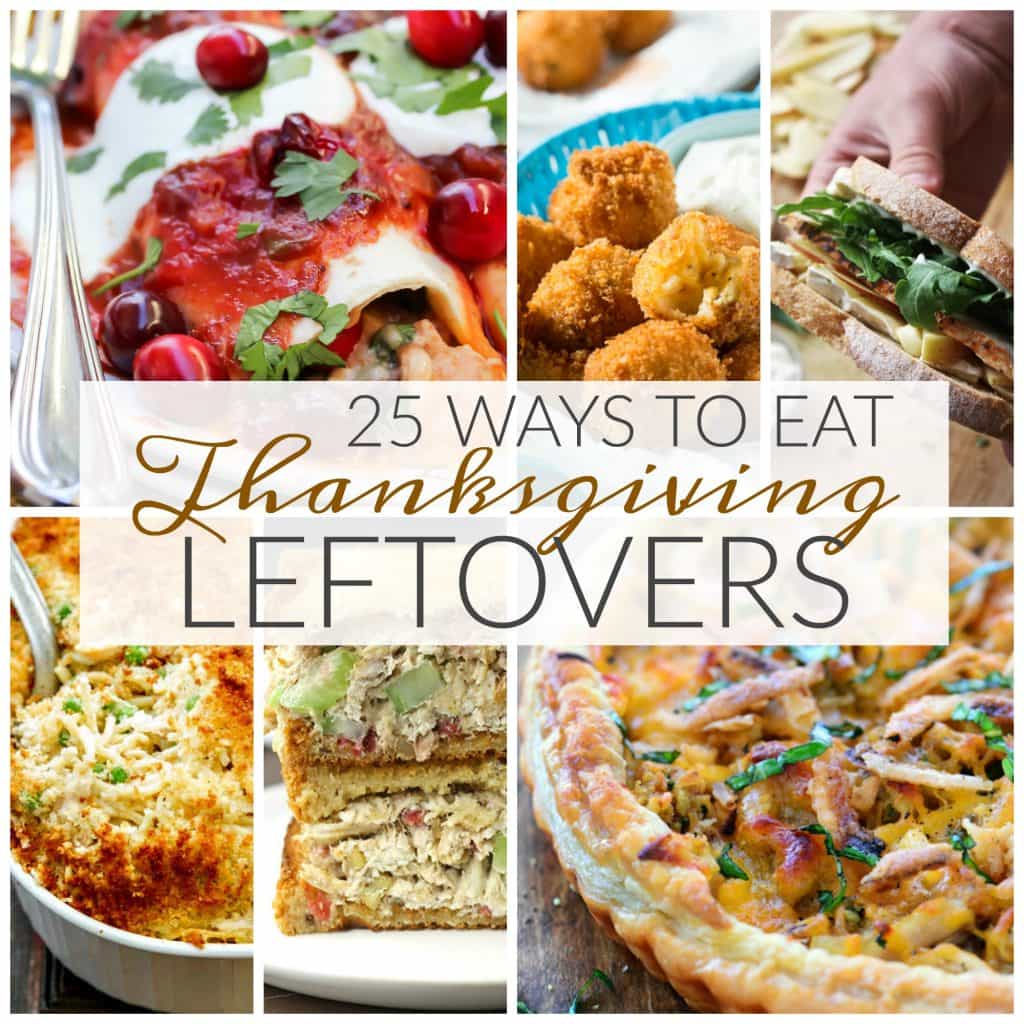 25 Ways to Eat Thanksgiving Leftovers - Dash of Sanity