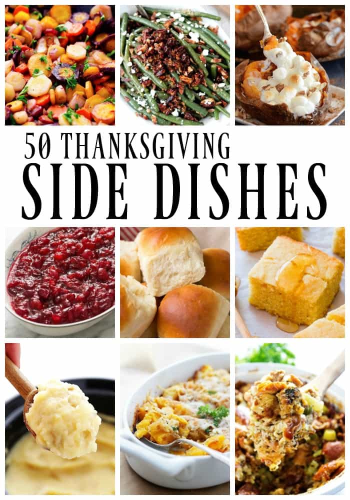 50 Thanksgiving Side Dishes To Be Grateful For - A Dash of Sanity