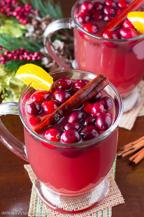 HOT CRANBERRY PUNCH