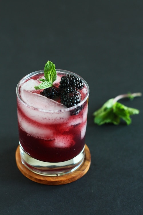 BLACKBERRY VANILLA MOCKTAIL