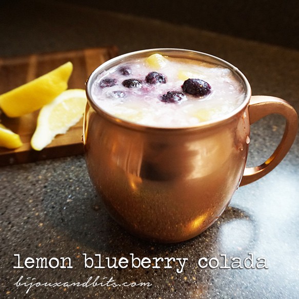 LEMON BLUEBERRY MOCKTAIL