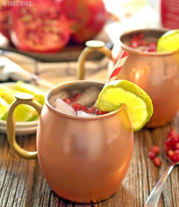 POMEGRANATE MOSCOW MULE