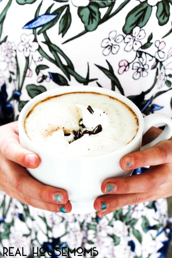 SLOW COOKER ANDES MINT HOT CHOCOLATE