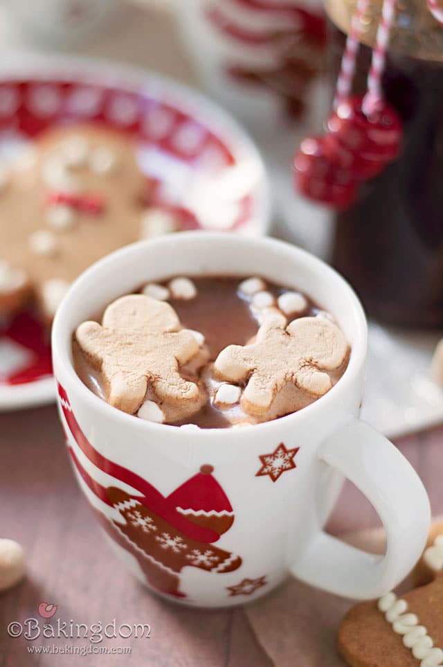 GINGERBREAD HOT CHOCOLATE