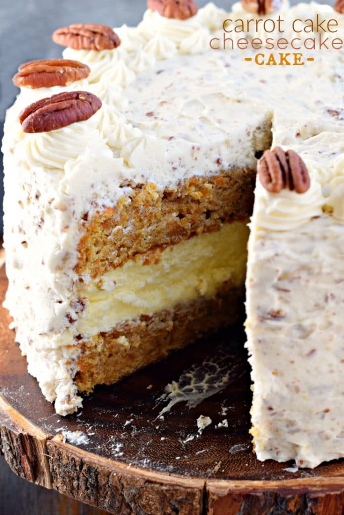 Carrot Cake Cheesecake Cake