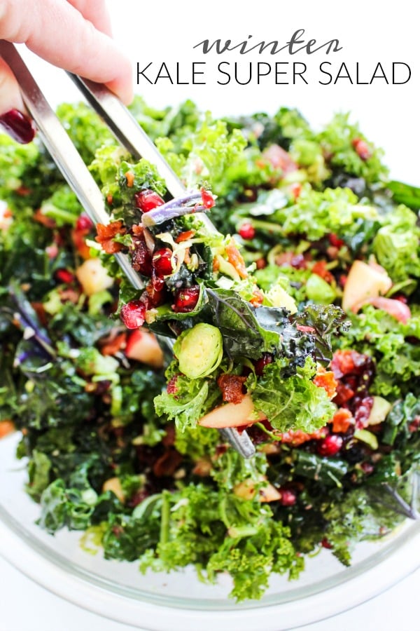 WINTER KALE SUPER SALAD