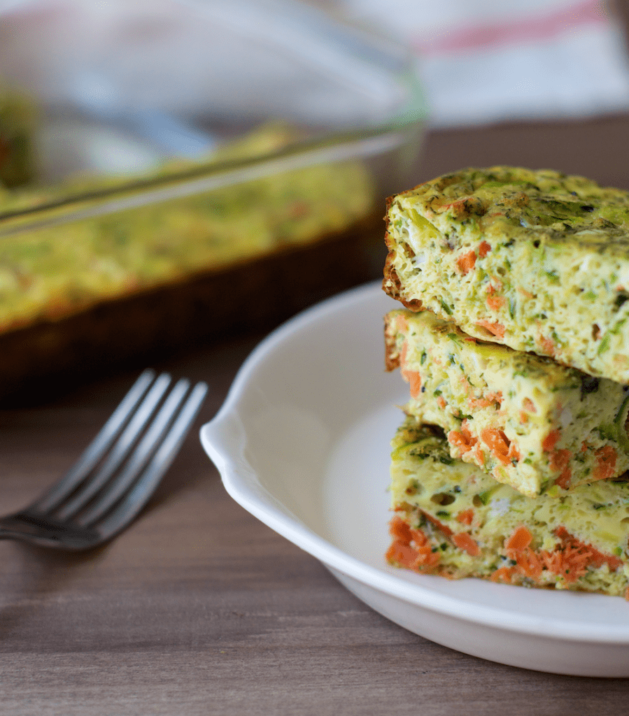 SMOKED SALMON EGG BAKE RECIPE.