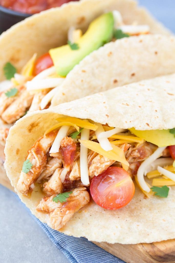 SLOW COOKER TACO CHICKEN