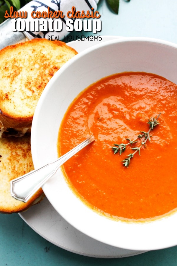 SLOW COOKER CLASSIC TOMATO SOUP