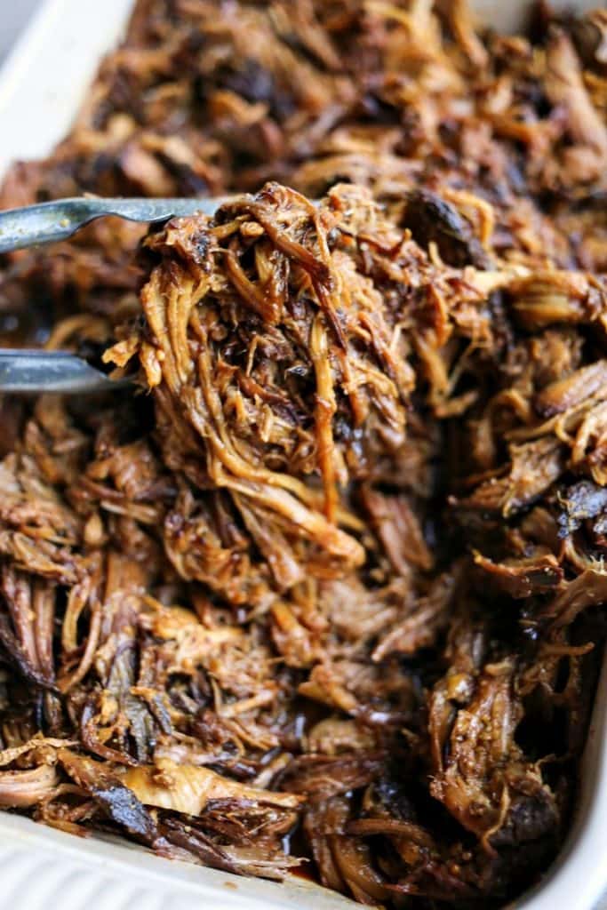 SLOW COOKER APPLE CIDER PULLED PORK