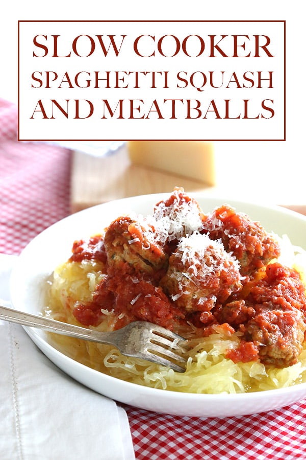 SLOW COOKER SPAGHETTI AND MEATBALLS