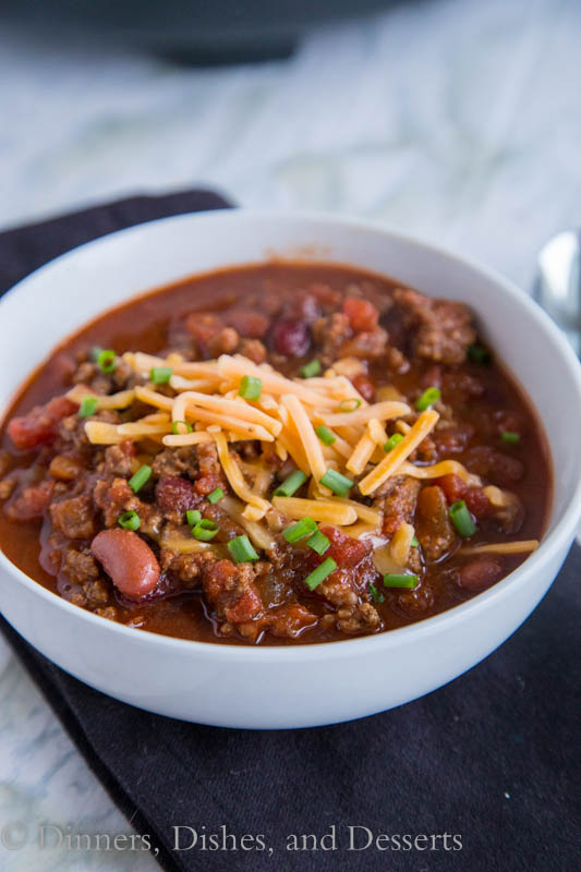 CROCK POT CHILI