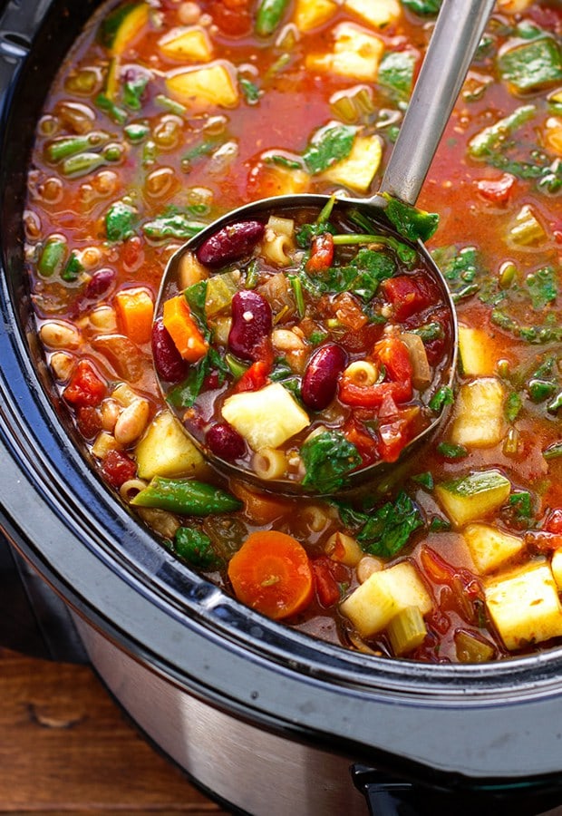 SLOW COOKER MINESTRONE