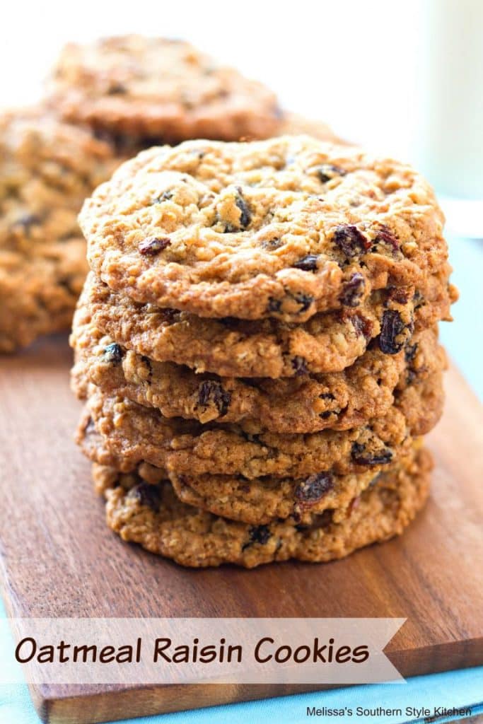 Oatmeal Raisin Cookies