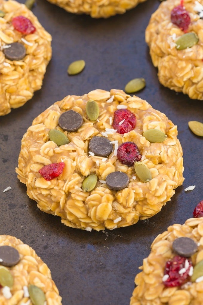 Healthy No Bake Super Food Cookies