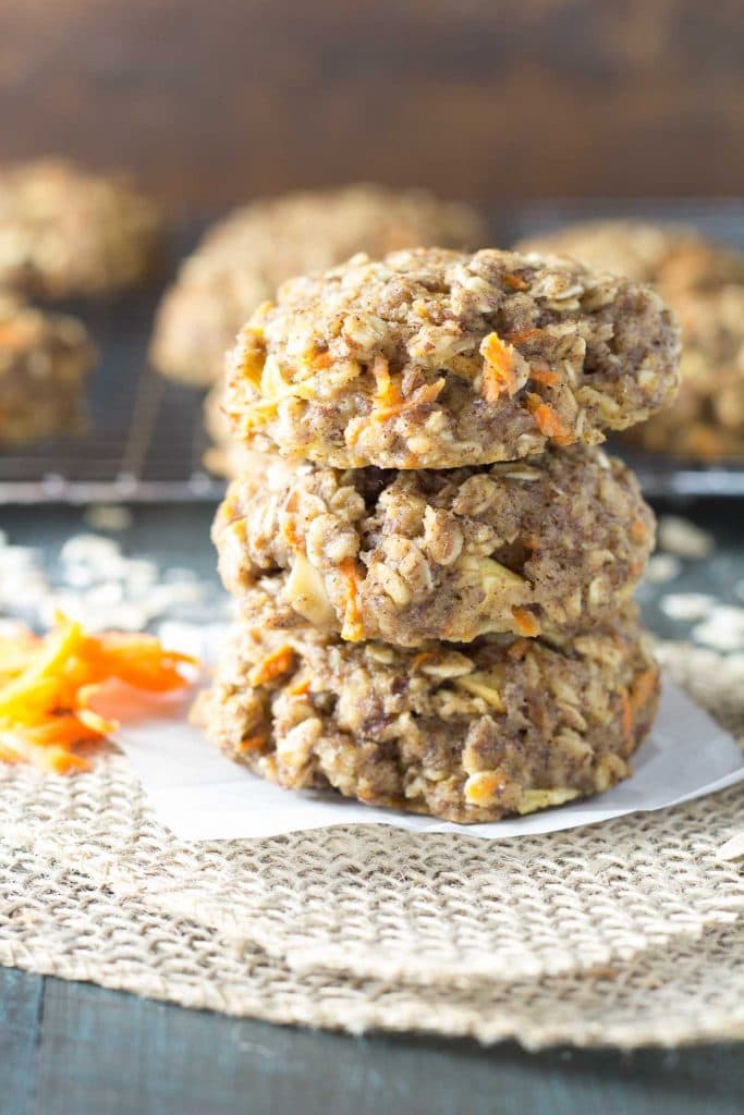 Carrot Cake Breakfast Cookies