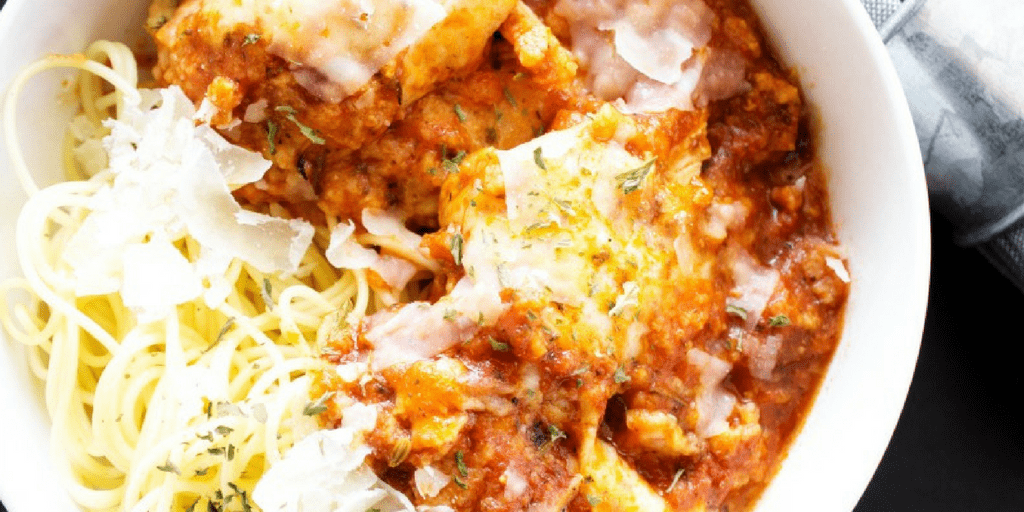 SLOW COOKER CHICKEN PARMESAN A Dash of Sanity