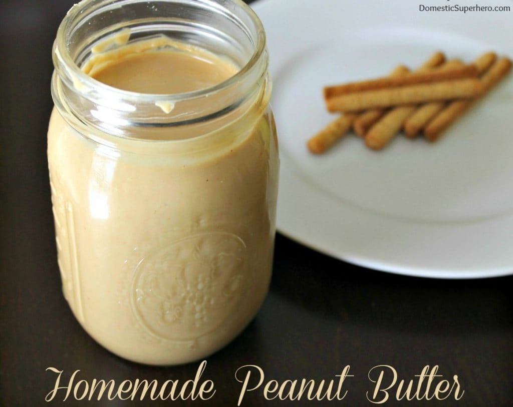 Homemade Peanut Butter