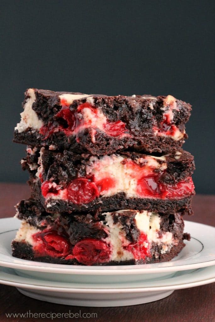 CHERRY CHEESECAKE BROWNIES