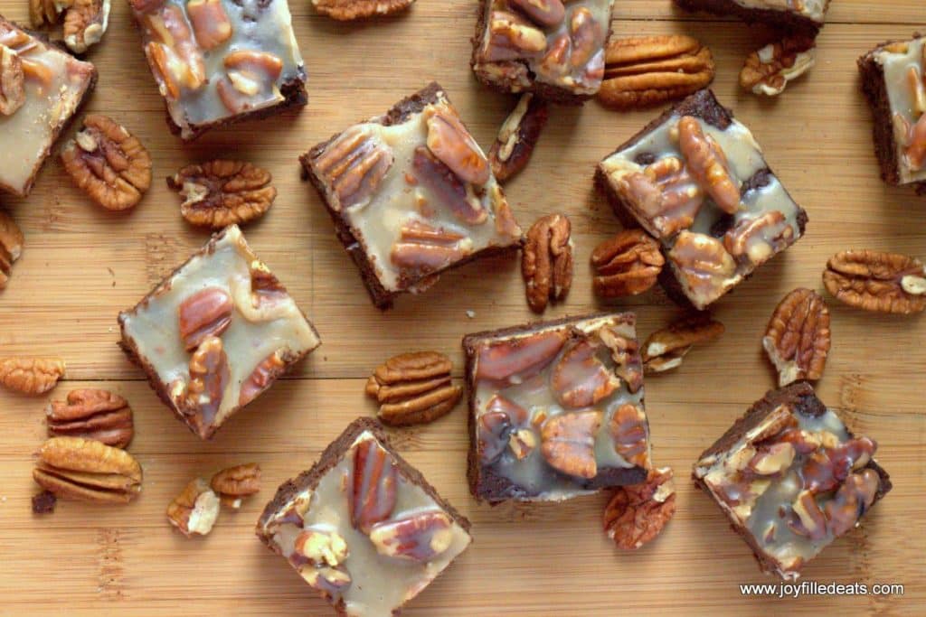 PECAN PRALINE BROWNIES