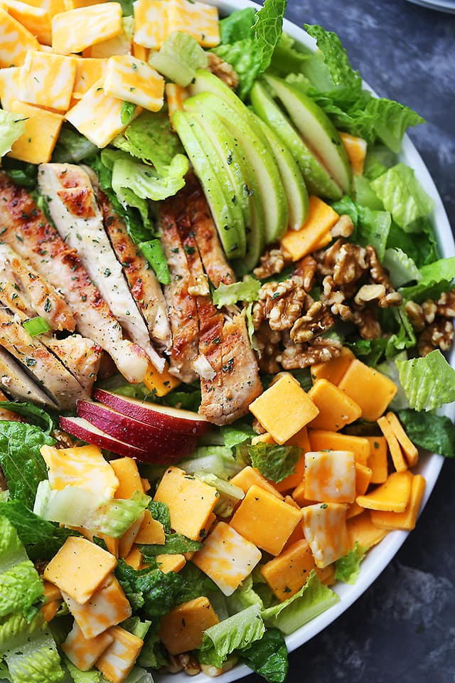 APPLES AND CHEDDAR CHICKEN SALAD RECIPE