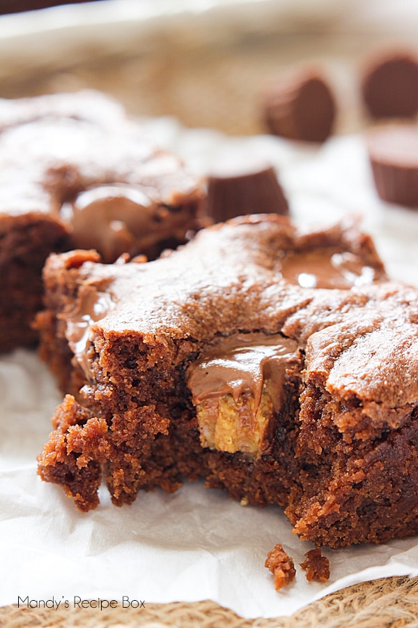 Lunch Lady Peanut Butter Brownies