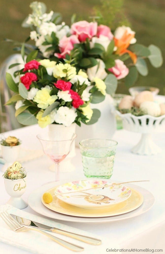 Easter Tablescape