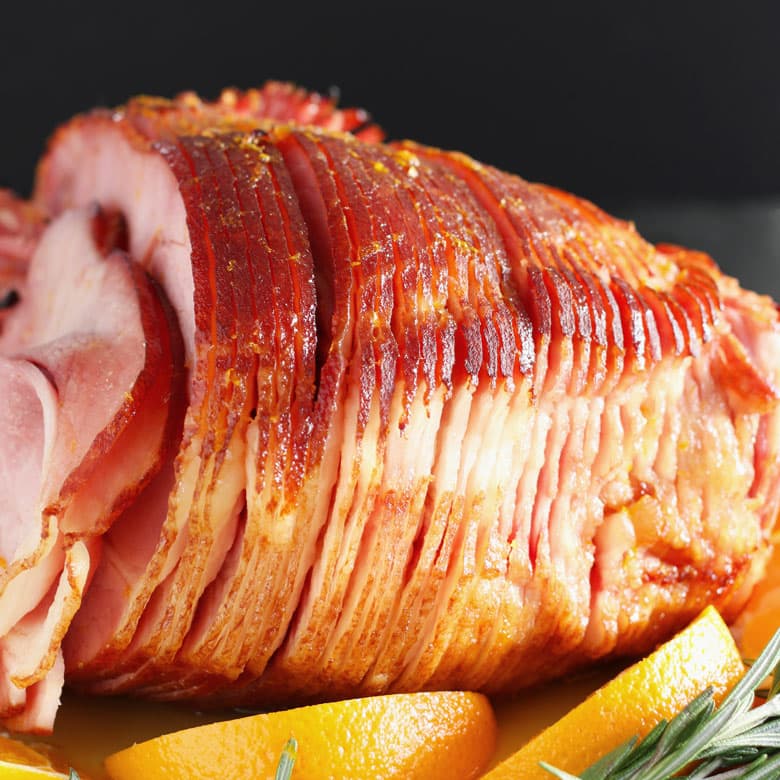 Easy Orange Honey Ham